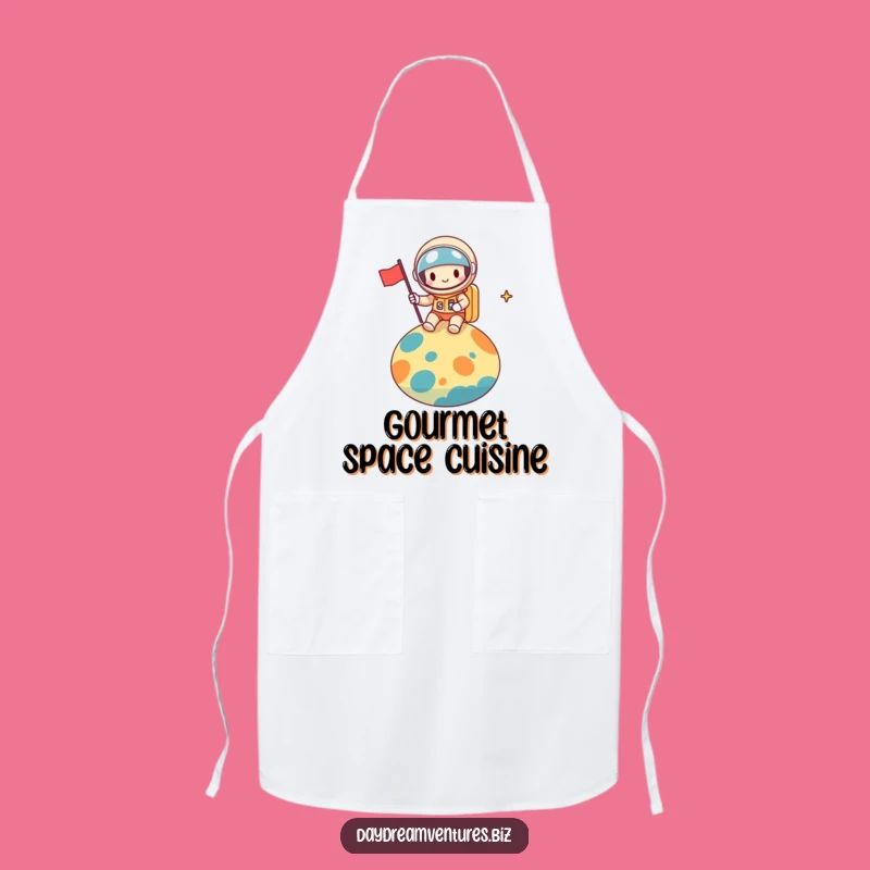 Funny Space Explorer Kitchen Apron: Cook Up Cosmic Feasts Gift