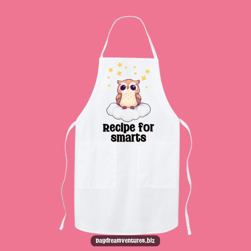 Funny Owl Apron: Cute Star Gazer Kitchen Wear, Perfect Funny Gift