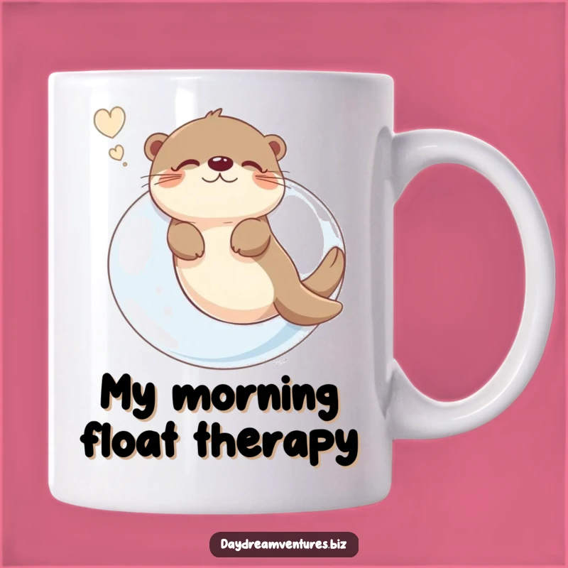 Funny Otter Bubble Dream Mug: A Hilarious Gift for Otter Lovers