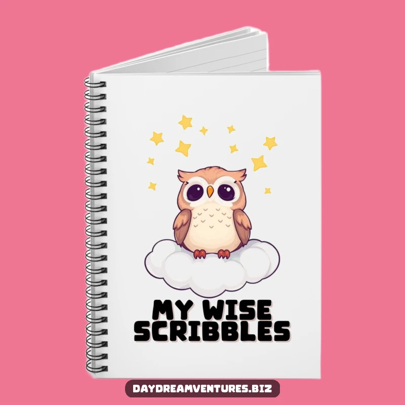 Funny Owl Notebook: Cute Star Gazer Journal, Perfect Funny Gift for Writers